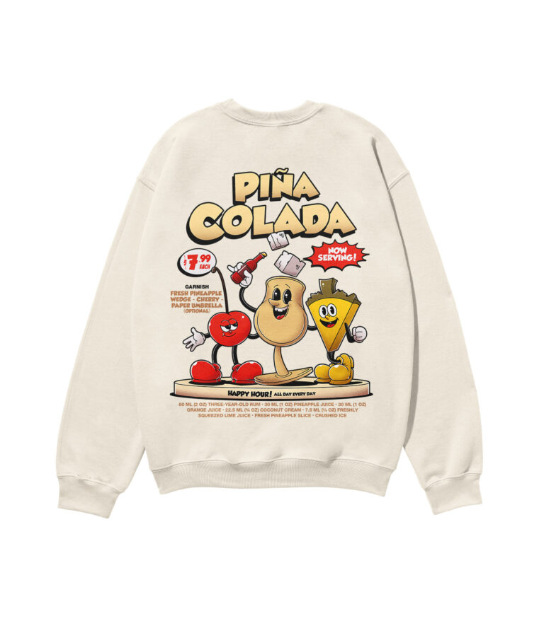 Piña Colada Heavyweight Organic Sweatshirt