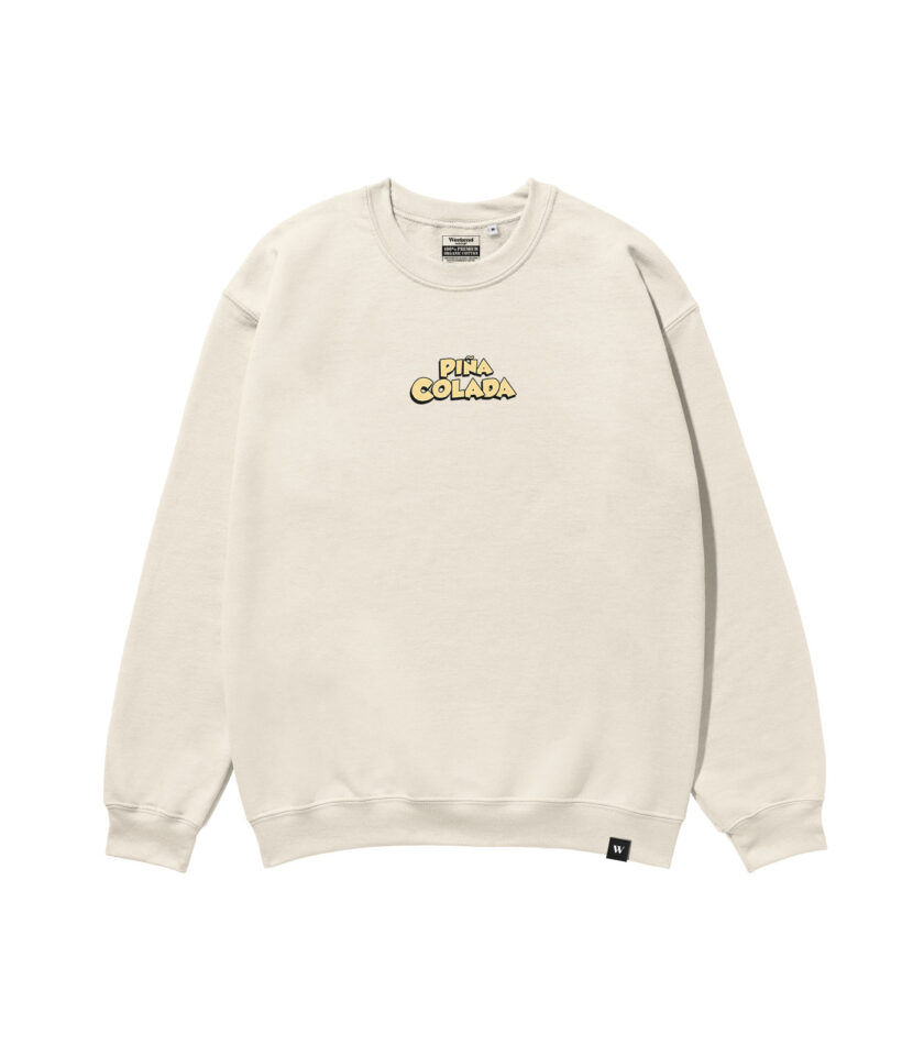 Piña Colada Heavyweight Organic Sweatshirt - Image 2