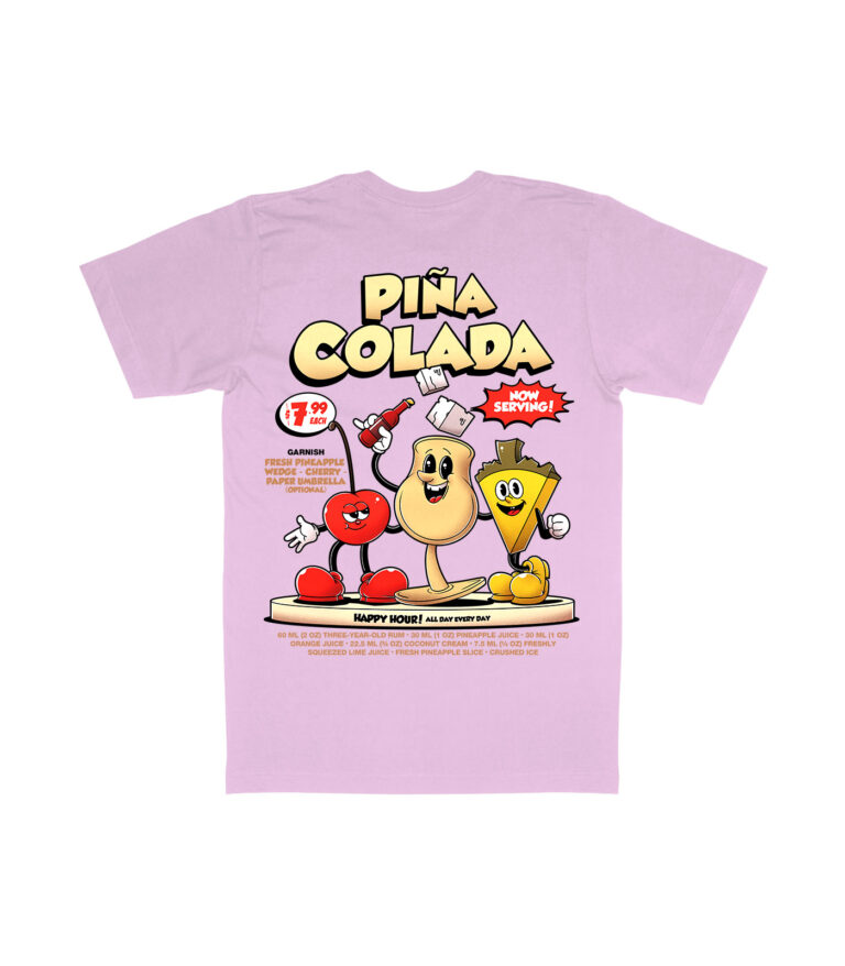 Piña Colada Organic Heavyweight T-Shirt