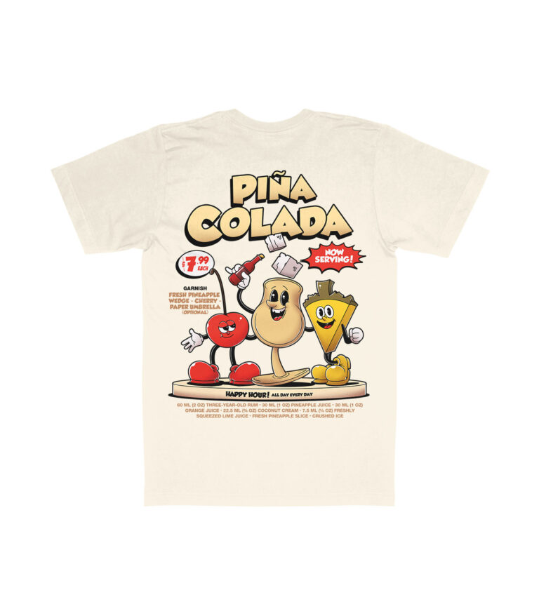 Piña Colada Organic Heavyweight T-Shirt
