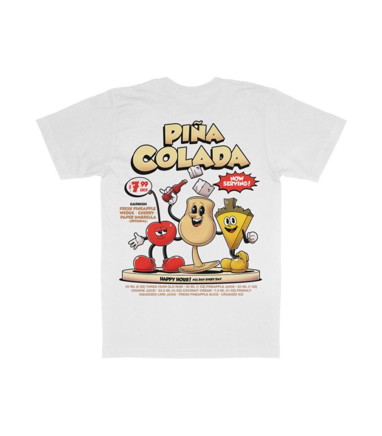Piña Colada Organic Heavyweight T-Shirt