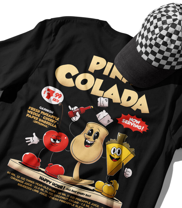 Piña Colada Organic Heavyweight T-Shirt