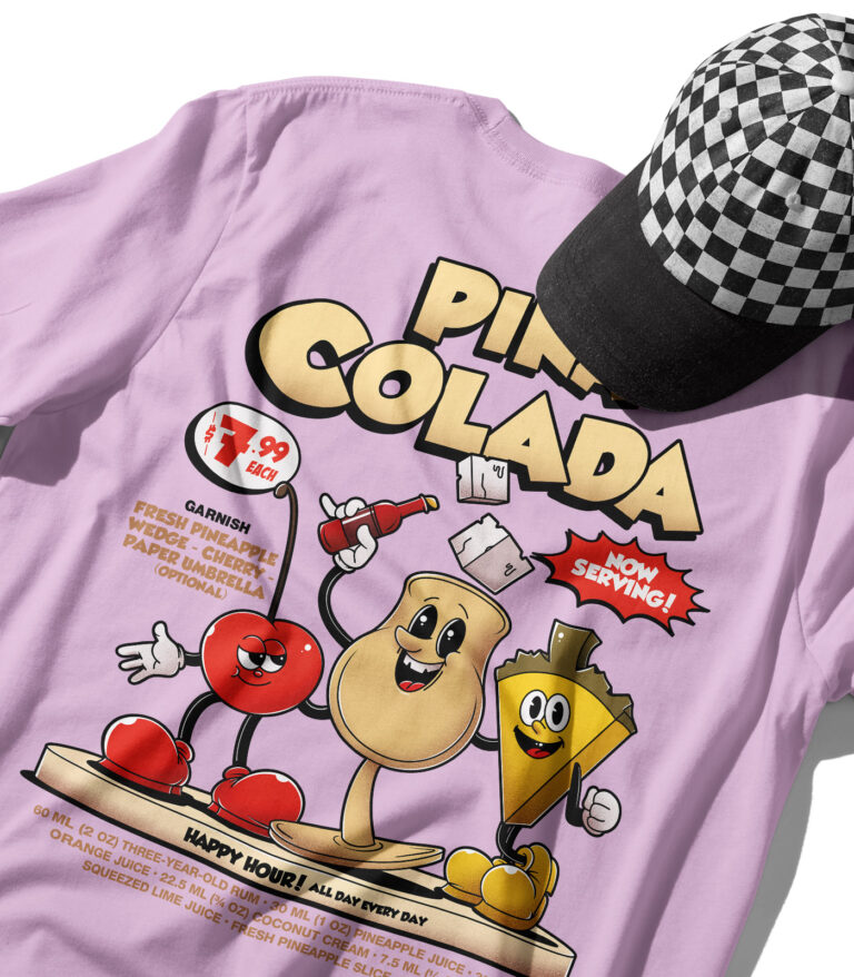 Piña Colada Organic Heavyweight T-Shirt