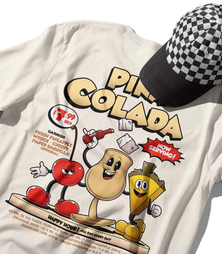 Piña Colada Organic Heavyweight T-Shirt