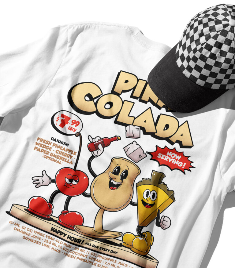 Piña Colada Organic Heavyweight T-Shirt