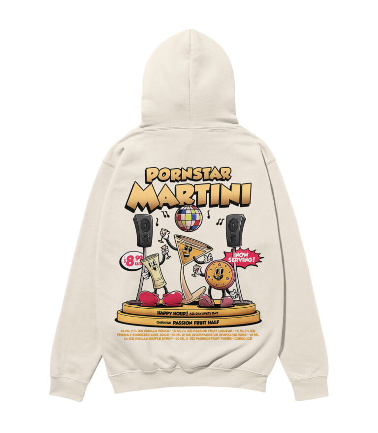 Pornstar Martini Heavyweight Organic Hoodie