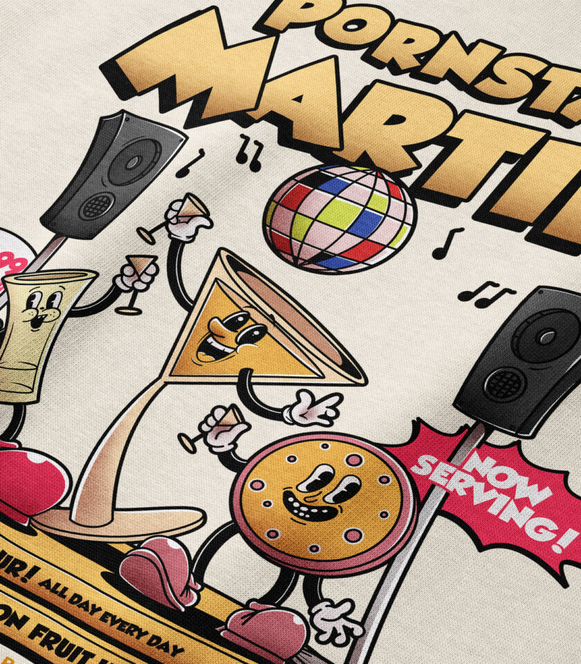Pornstar Martini Heavyweight Organic Sweatshirt - Image 3
