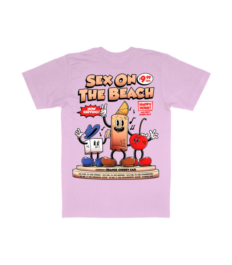 Sex on the Beach Organic Heavyweight T-Shirt