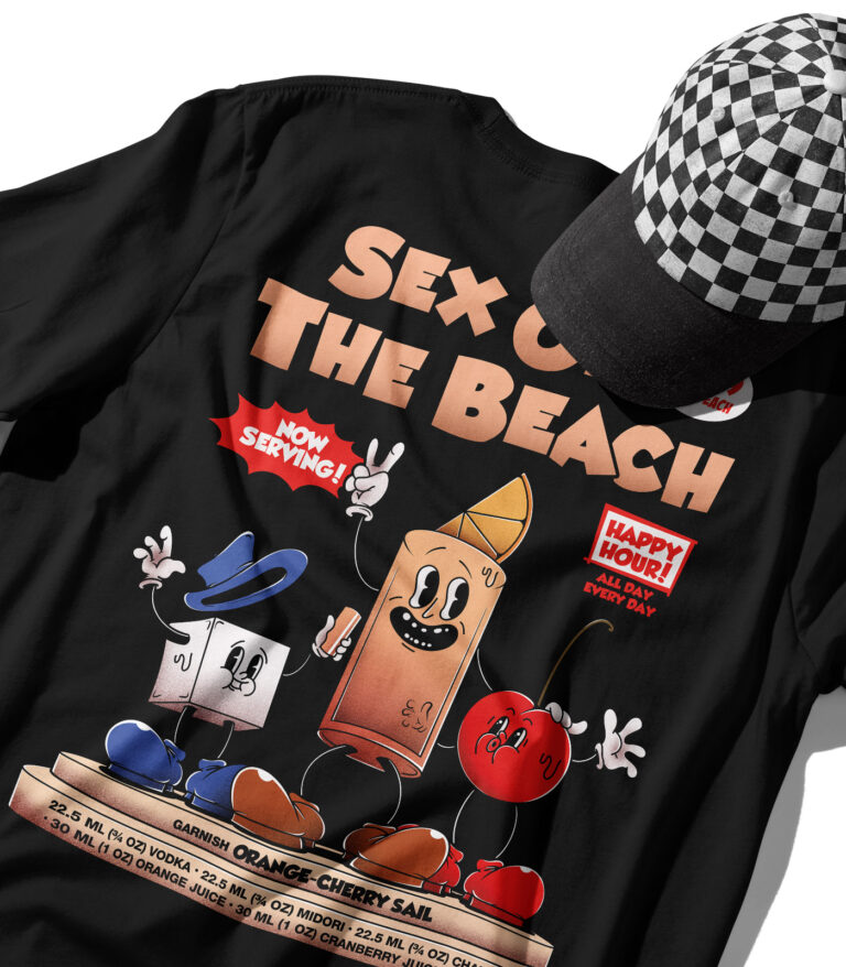 Sex on the Beach Organic Heavyweight T-Shirt