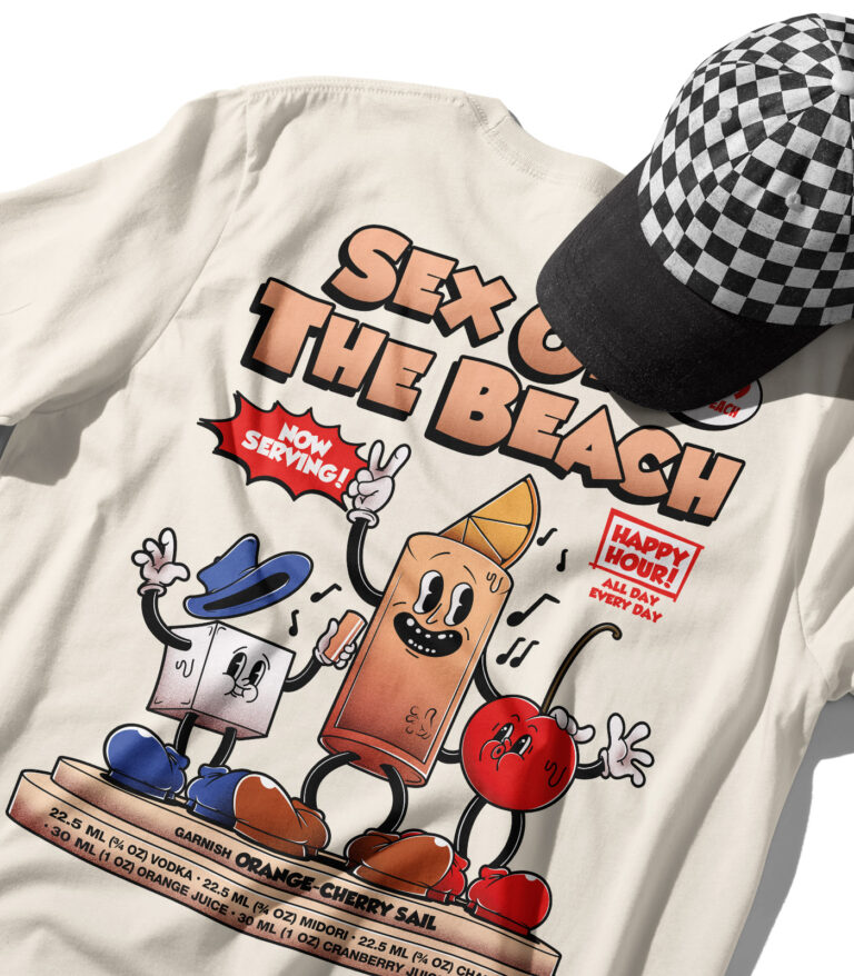 Sex on the Beach Organic Heavyweight T-Shirt