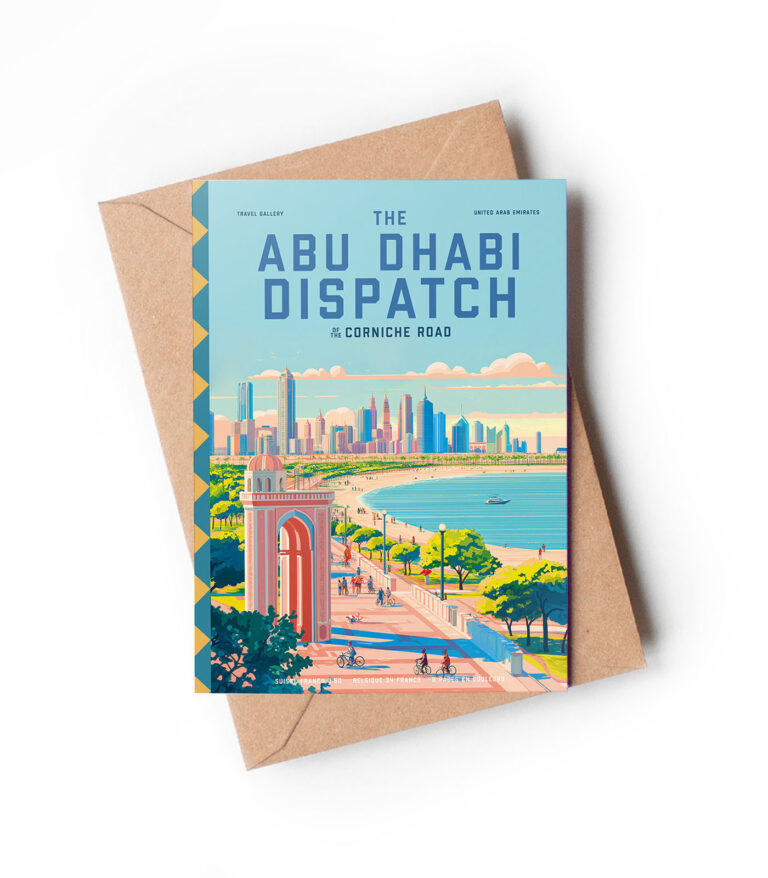 The Abu Dhabi Dispatch greeting card