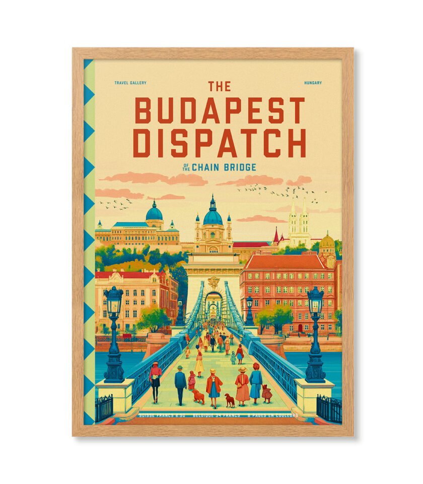 The Budapest Dispatch poster