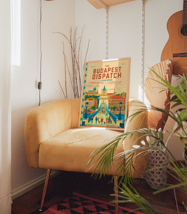 The Budapest Dispatch poster