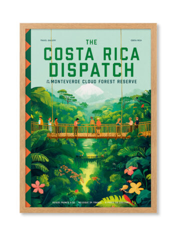 The Costa Rica Dispatch poster