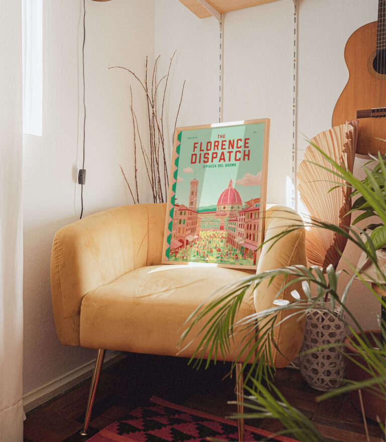 The Florence Dispatch poster