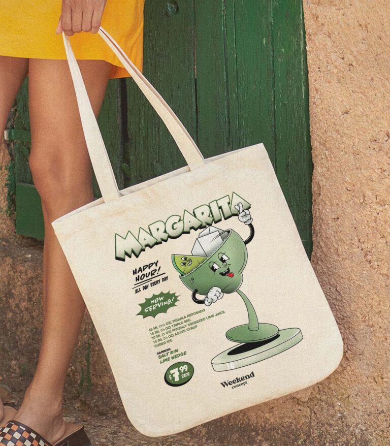 Margarita Organic Spring Tote Bag