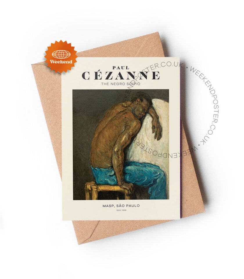 Paul Cézanne The Negro Scipio greeting card