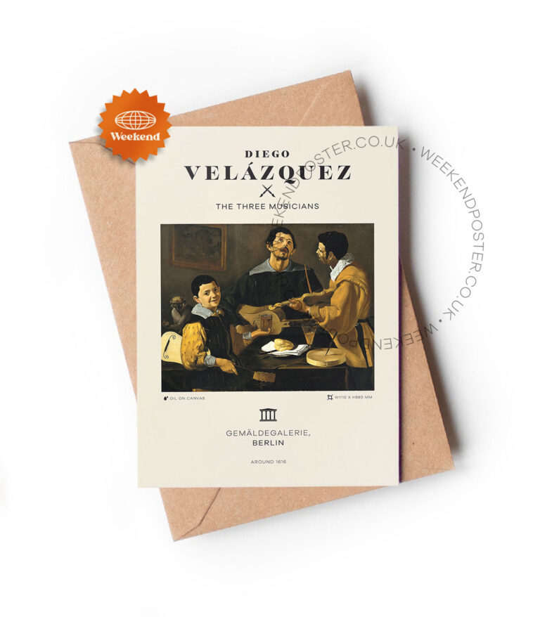 Diego Velázquez The Three Musicians greeting card