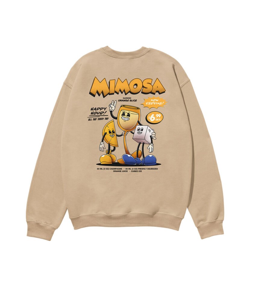 Mimosa Heavyweight Organic Sweatshirt Sand