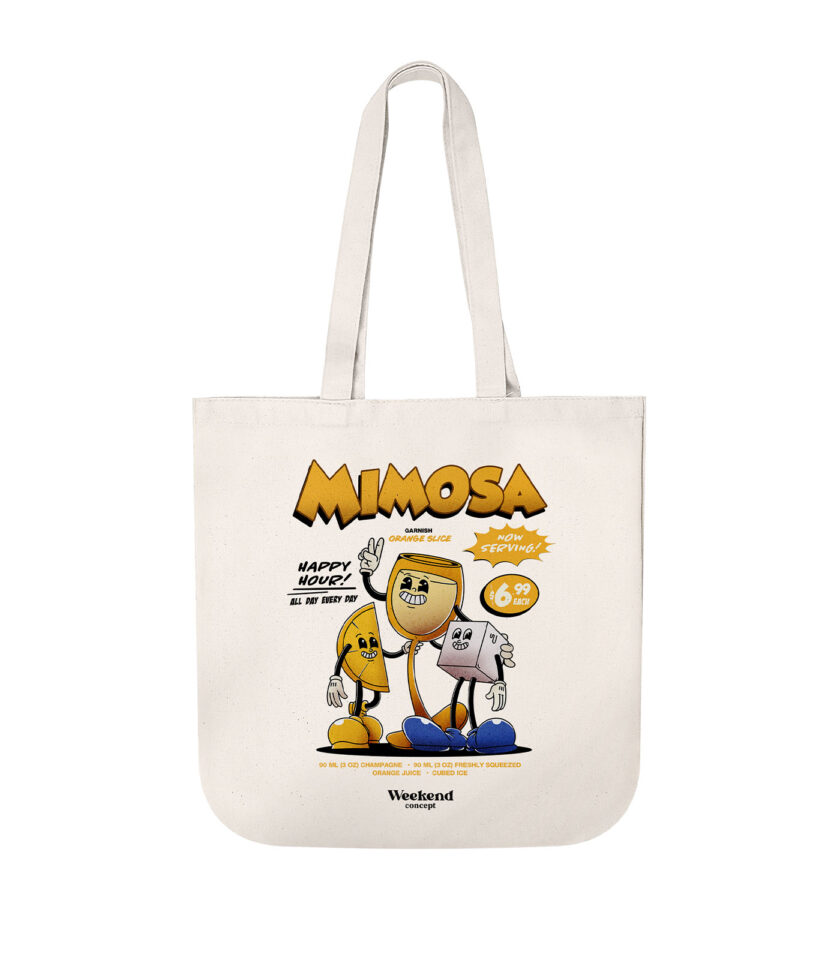 Mimosa Organic Spring Tote Bag