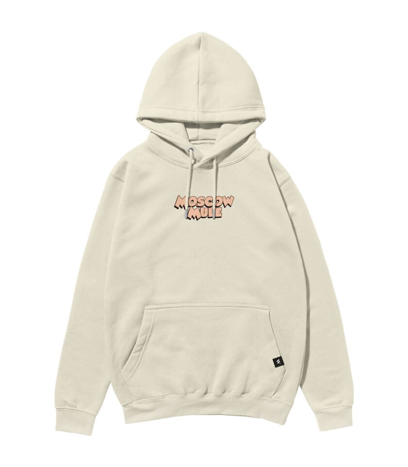 Moscow Mule Heavyweight Organic Hoodie Stone - Image 2