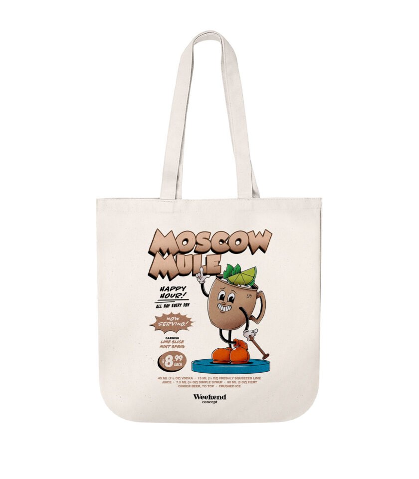 Moscow Mule Organic Spring Tote Bag