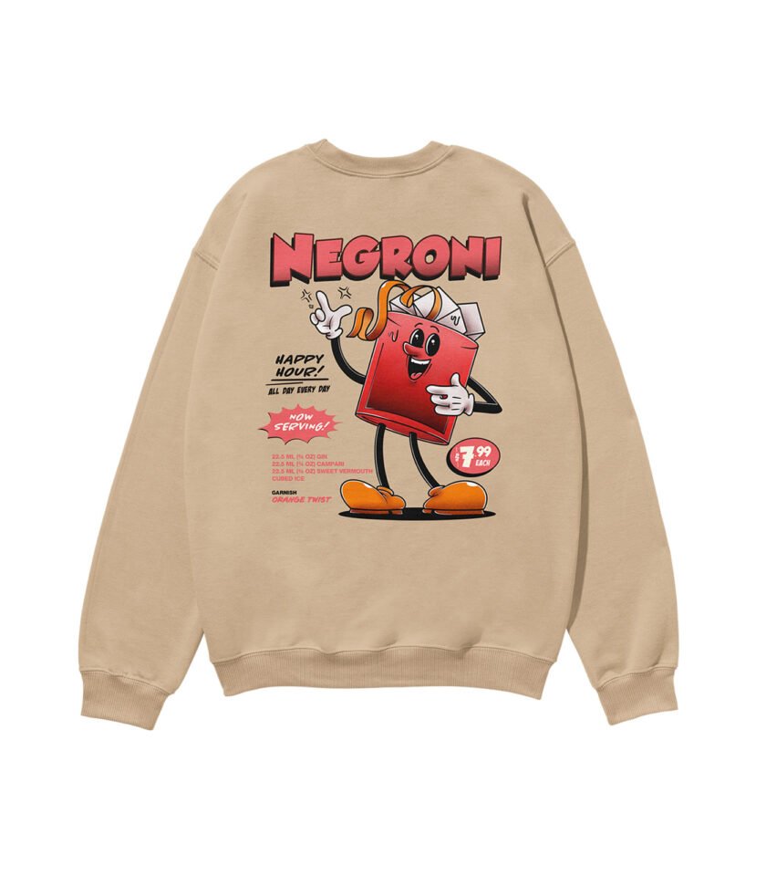 Negroni Heavyweight Organic Sweatshirt Sand