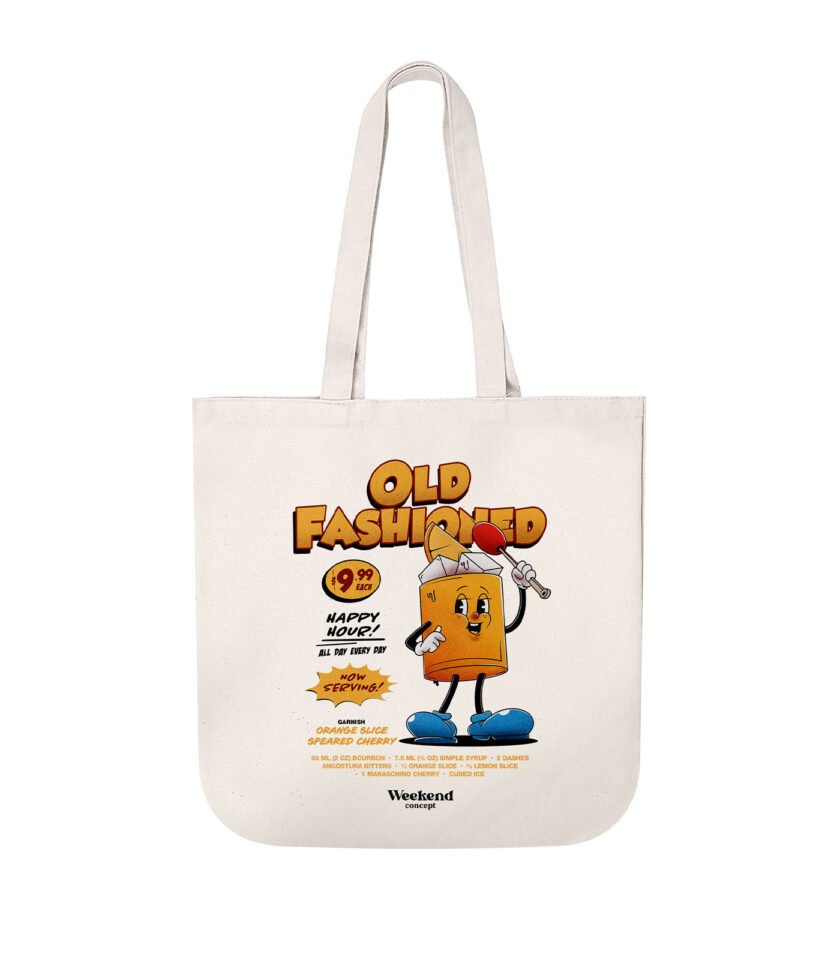 Old Fashioned Organic Spring Tote Bag