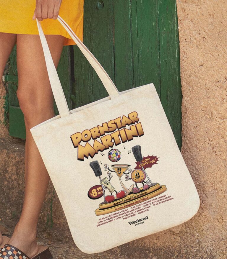 Pornstar Martini Organic Spring Tote Bag