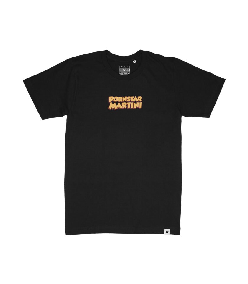 Pornstar Martini Organic Heavyweight T-Shirt Black - Image 2