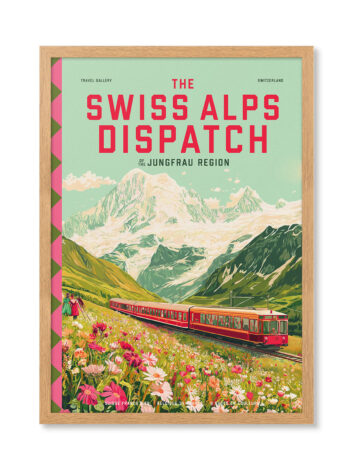 The Swiss Alps Dispatch poster