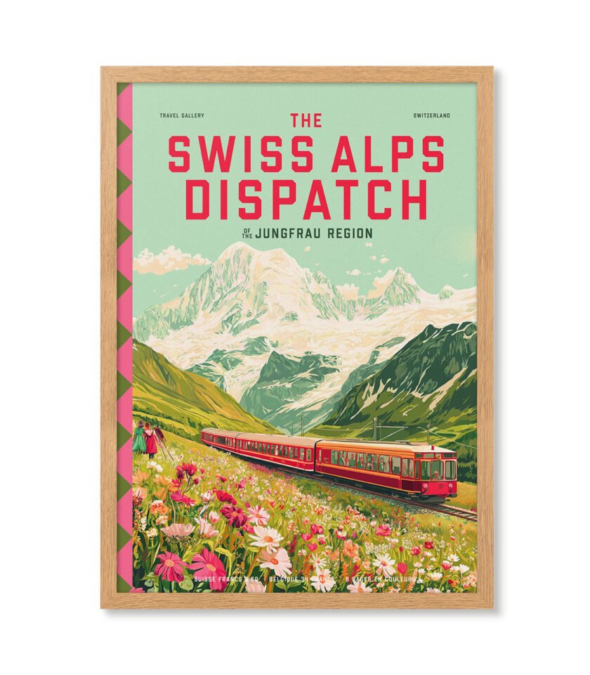 The Swiss Alps Dispatch poster