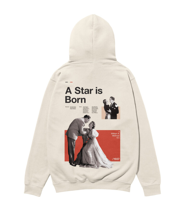 A Star is Born Movie Heavyweight Organic Hoodie