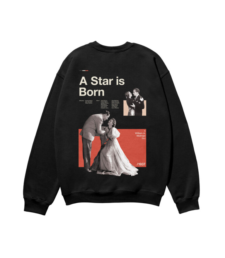 A Star is Born Movie Heavyweight Organic Sweatshirt