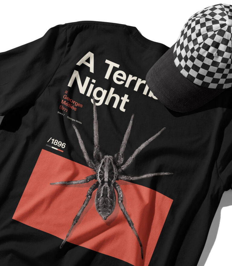 A Terrible Night Heavyweight Movie T-Shirt