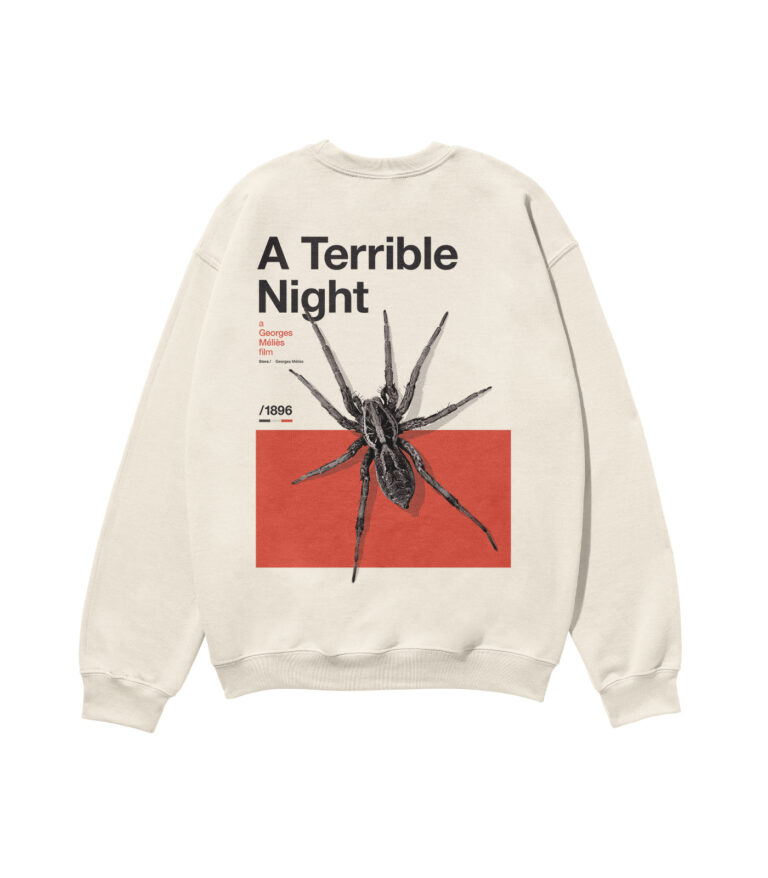 A Terrible Night Movie Heavyweight Organic Sweatshirt