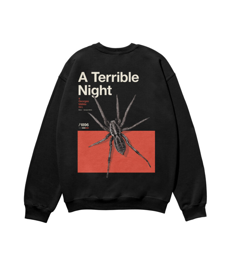 A Terrible Night Movie Heavyweight Organic Sweatshirt