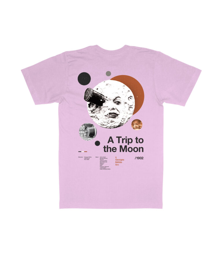 A Trip to the Moon Heavyweight Movie T-Shirt