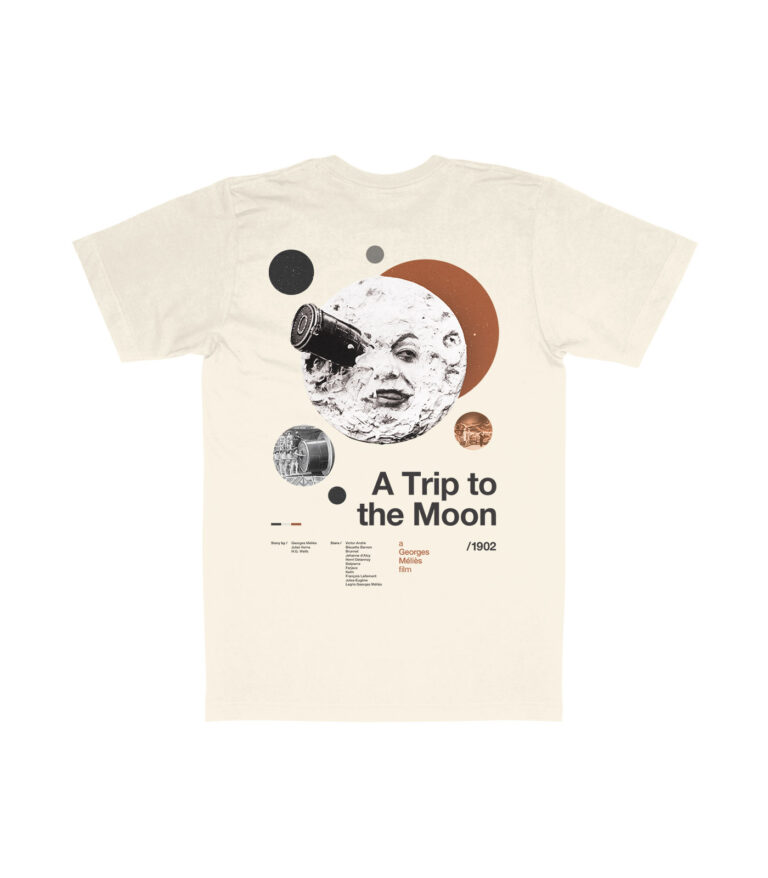 A Trip to the Moon Heavyweight Movie T-Shirt