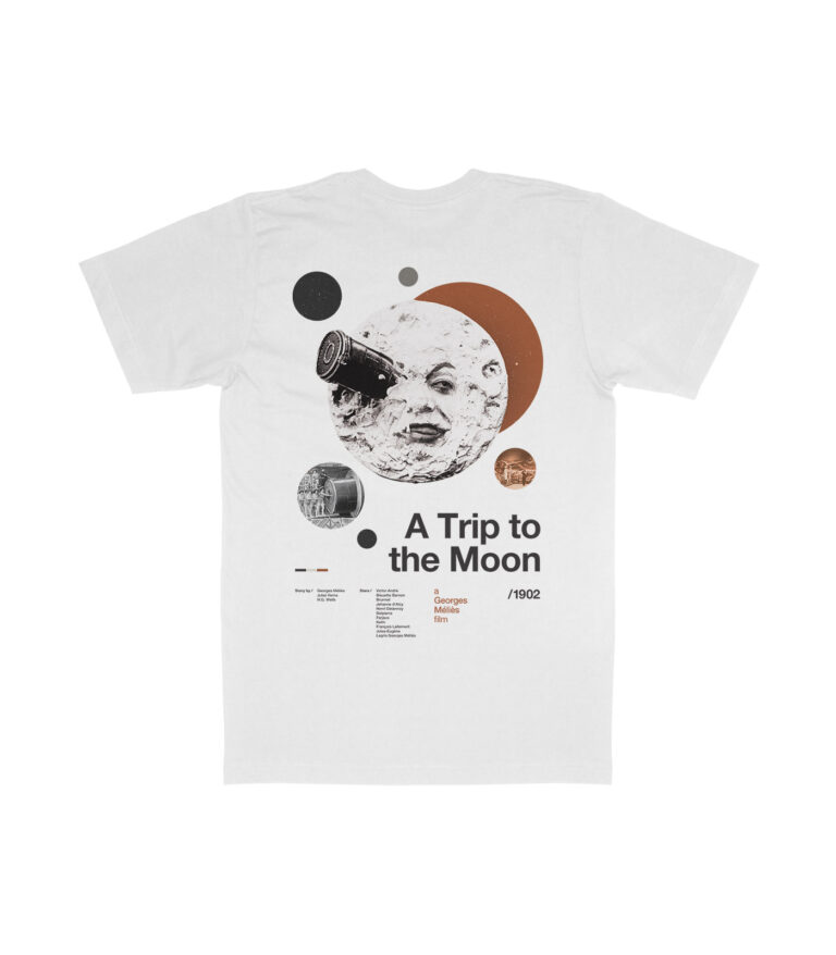 A Trip to the Moon Heavyweight Movie T-Shirt