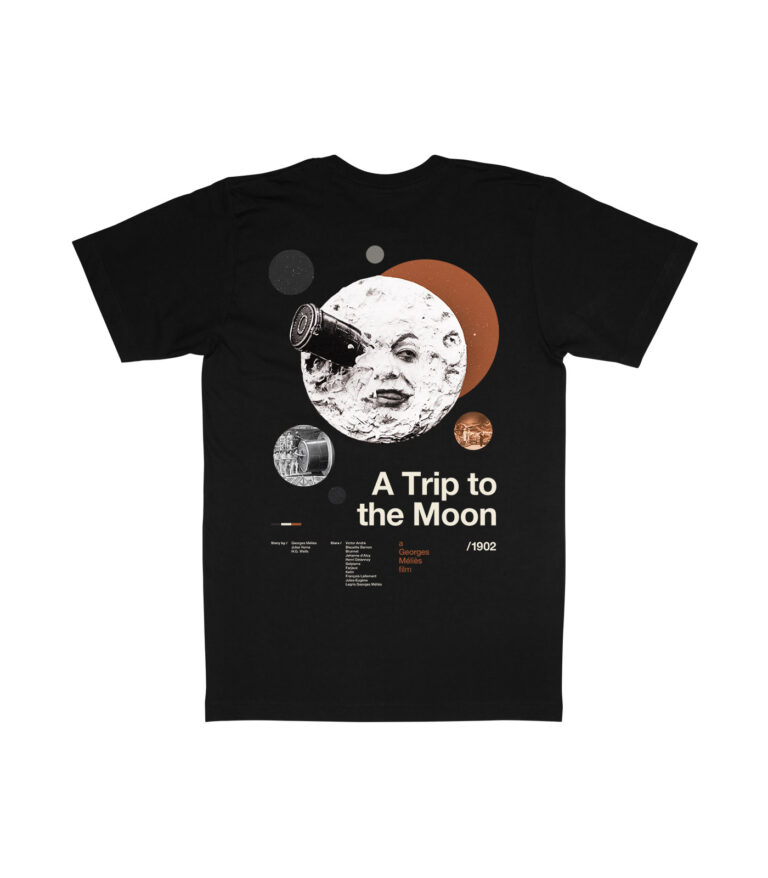 A Trip to the Moon Heavyweight Movie T-Shirt