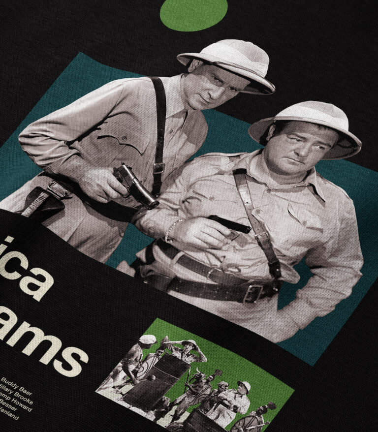 Africa Screams Movie Heavyweight Organic Hoodie