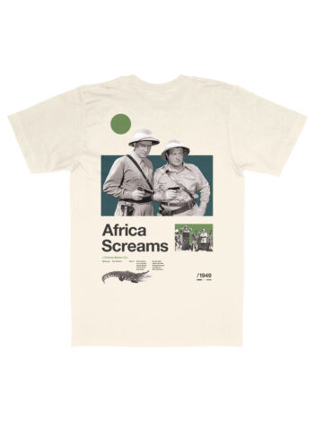 Africa Screams Heavyweight Movie T-Shirt