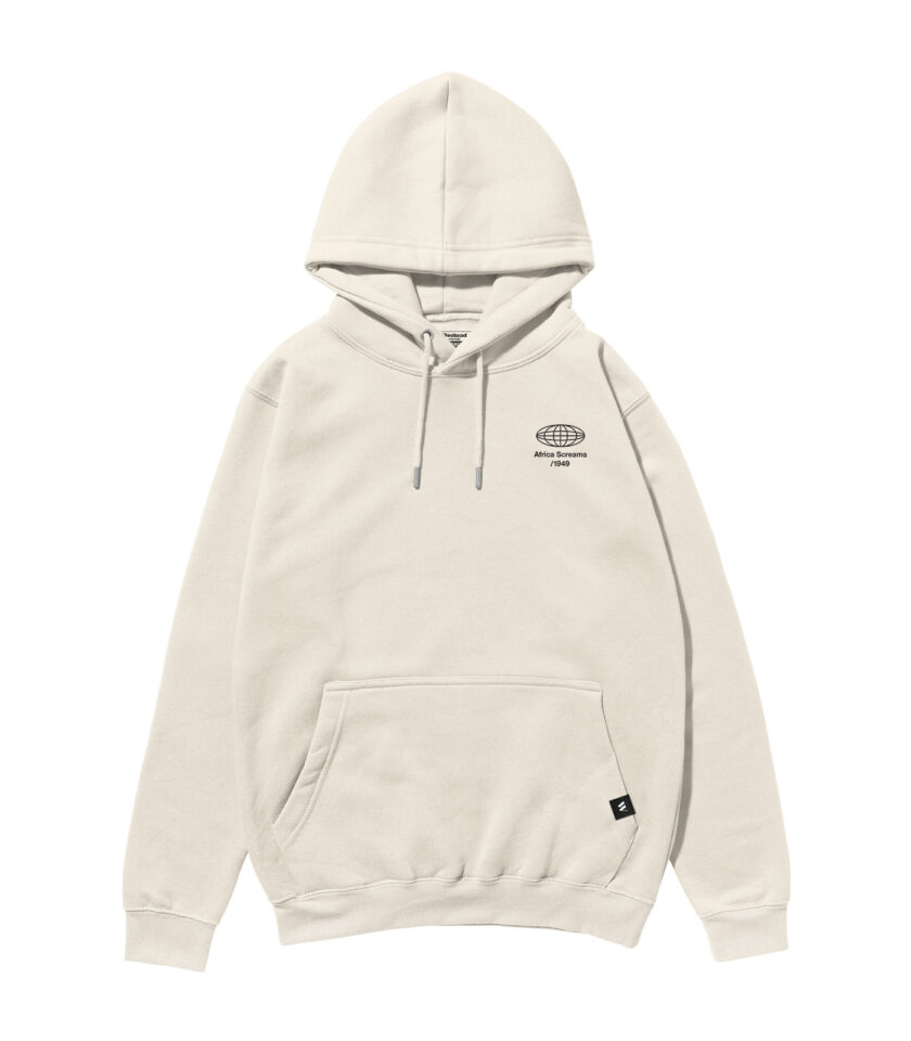 Africa Screams Movie Heavyweight Organic Hoodie - Image 2