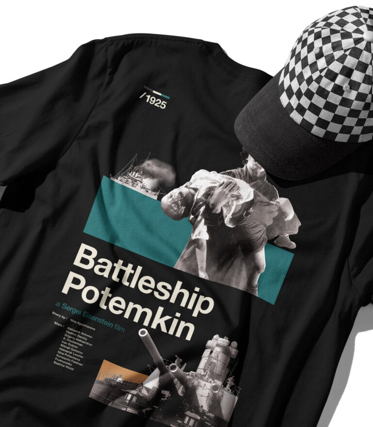 Battleship Potemkin Heavyweight Movie T-Shirt