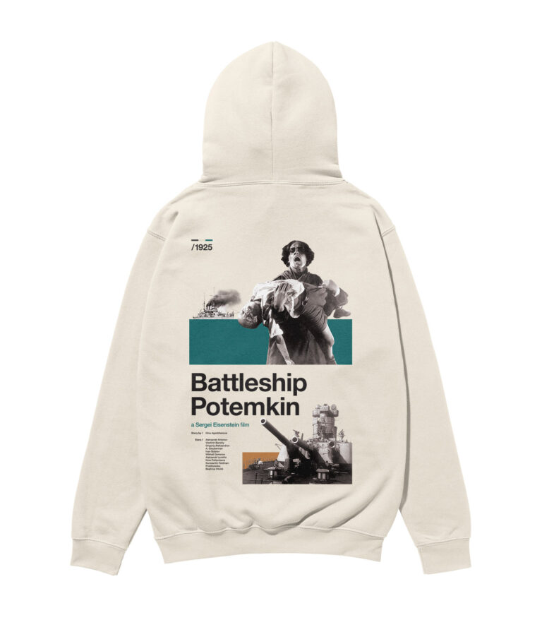 Battleship Potemkin Movie Heavyweight Organic Hoodie