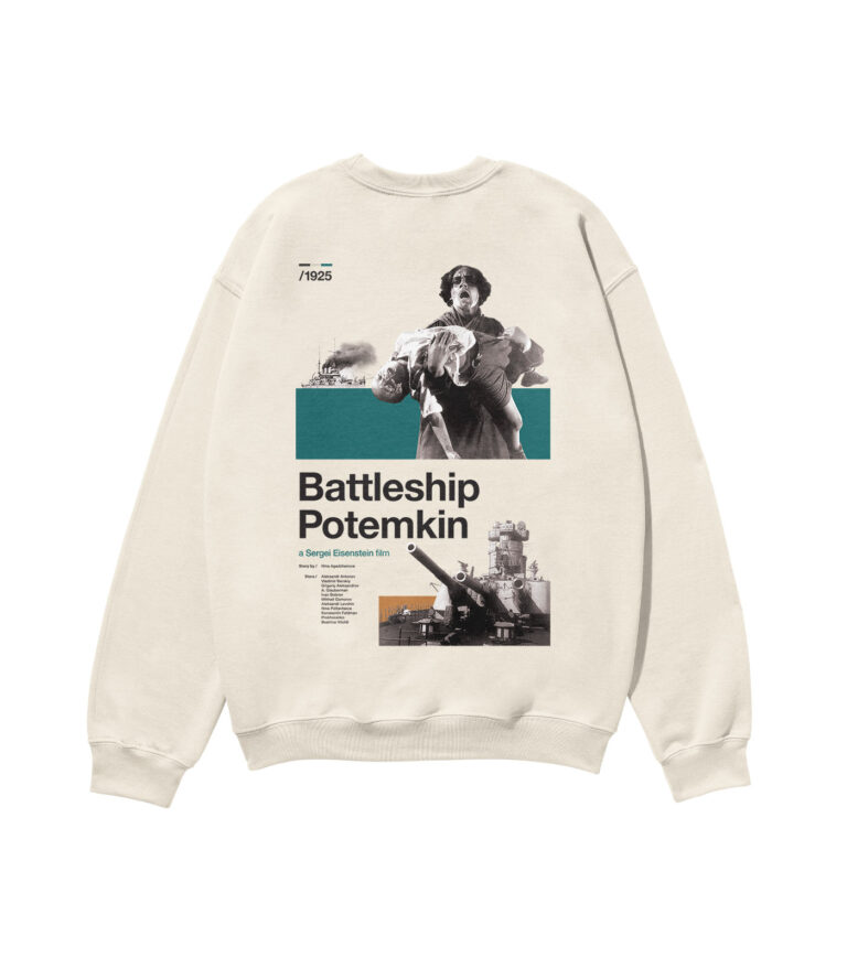 Battleship Potemkin Movie Heavyweight Organic Sweatshirt