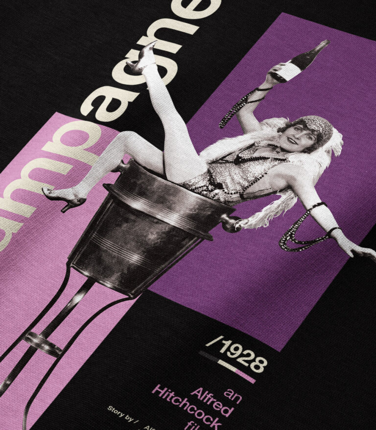 Champagne Movie Heavyweight Organic Hoodie