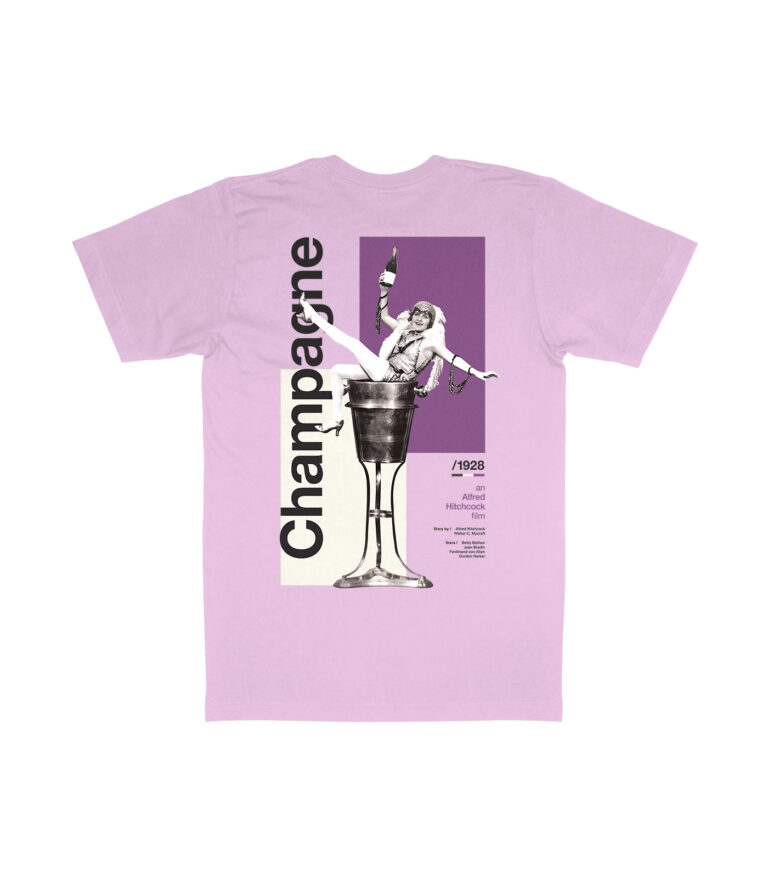 Champagne Heavyweight Movie T-Shirt