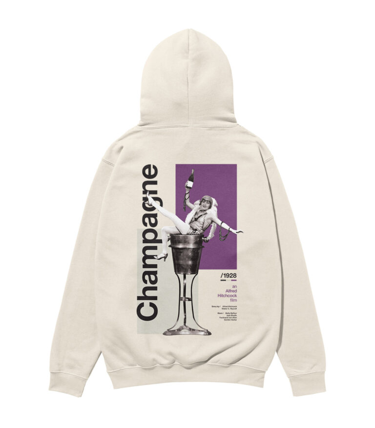 Champagne Movie Heavyweight Organic Hoodie